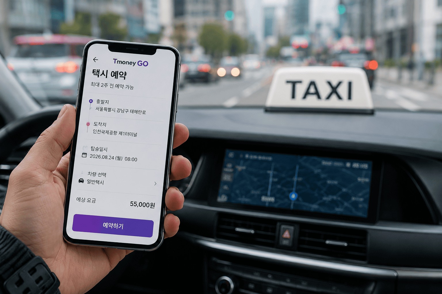 Corée du Sud : les taxis deviennent réservables jusqu’à deux semaines à l’avance